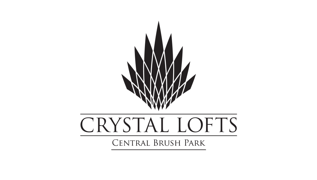 Cystal Lofts - Central Brush Park residential development logo