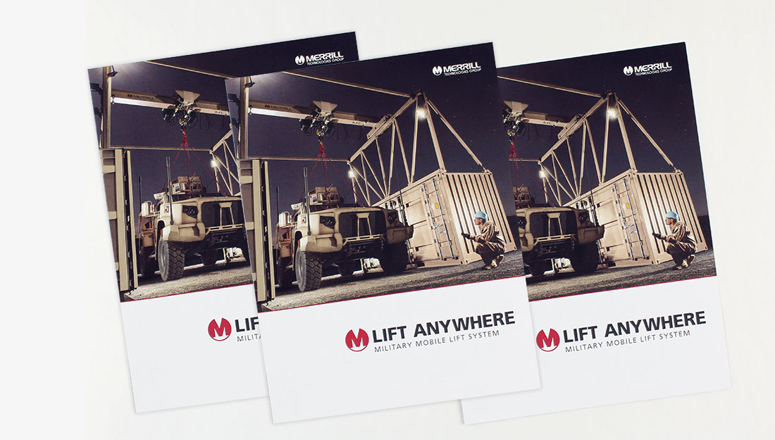 Merrill Mobile Lift System - Brochure Cover