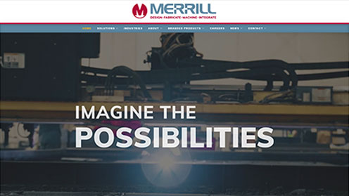 MERRILL website thumbnail