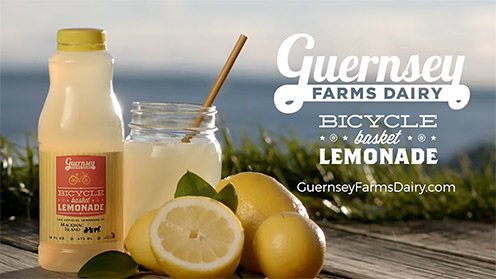 Guernsey Bicycle Basket Lemonade