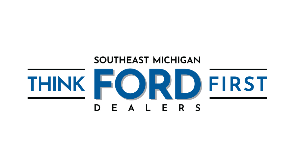 Southeast Michigan Ford Dealers - Think Ford First logo - 2022
