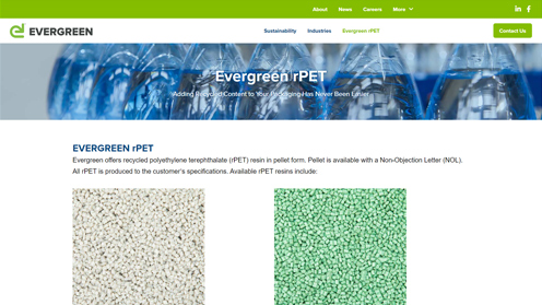 Evergreen website